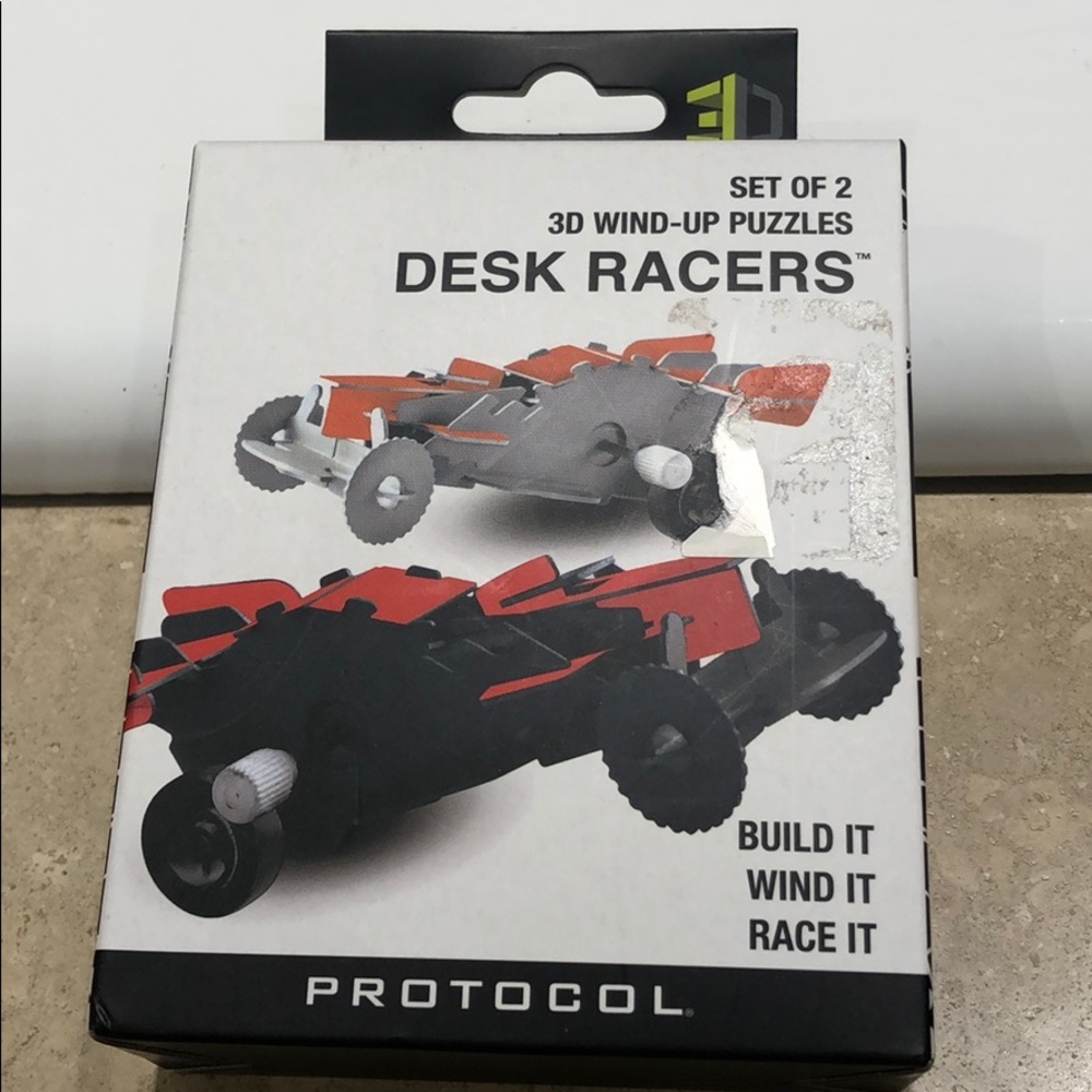 FREE w/bundle NWOT desk racers stocking stuffer